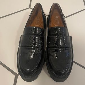 Franco Sarto Brindy Platform Loafer, sz 7.5, Like New